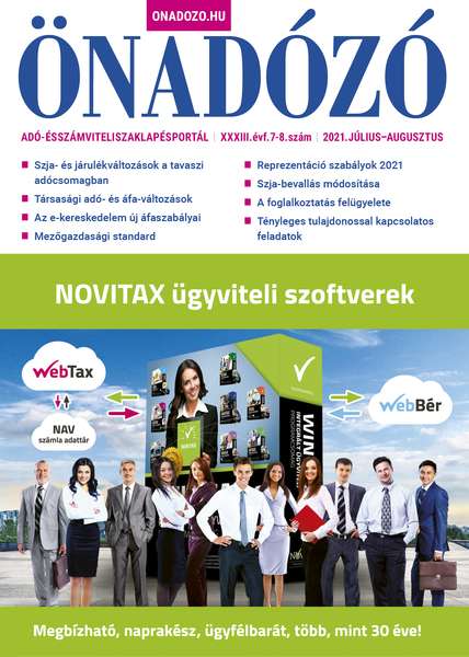 Önadózó 2021/07-08