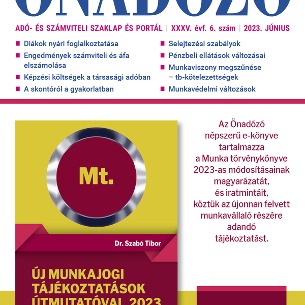 Önadózó 2023/06