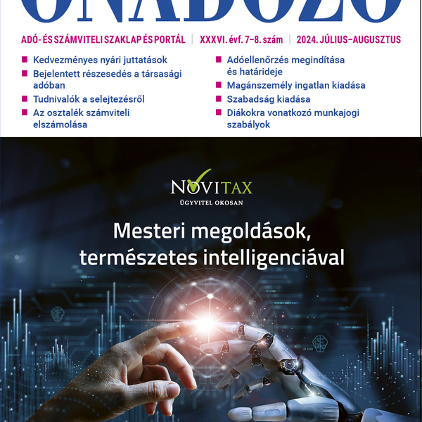 Önadózó 2024/07-08